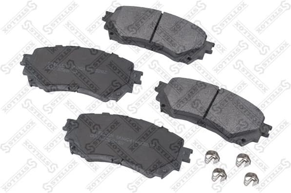 Brake Pad Set, disc brake 000 656B-SX