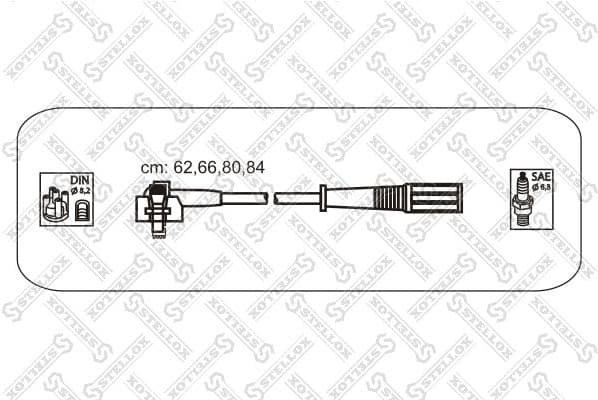 Ignition Cable Kit 10-38115-SX