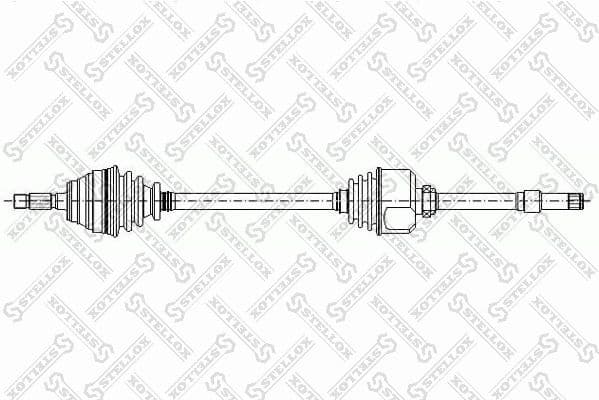Drive Shaft 158 1758-SX
