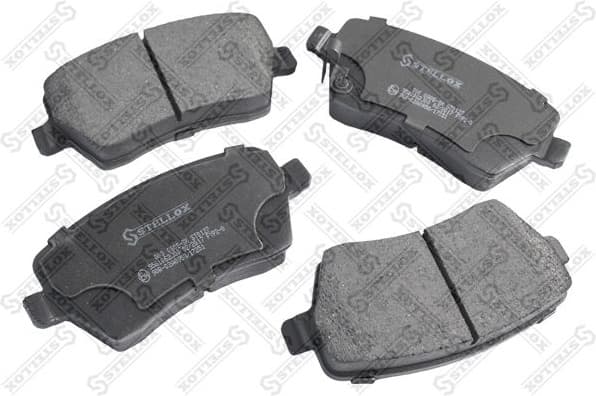 Brake Pad Set, disc brake 000 080B-SX