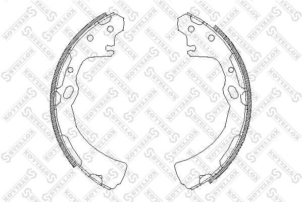 Brake Shoe Set 395 100-SX