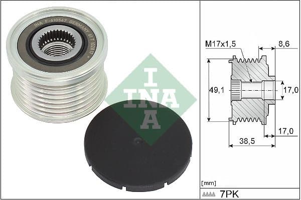 Alternator Freewheel Clutch 535 0344 10