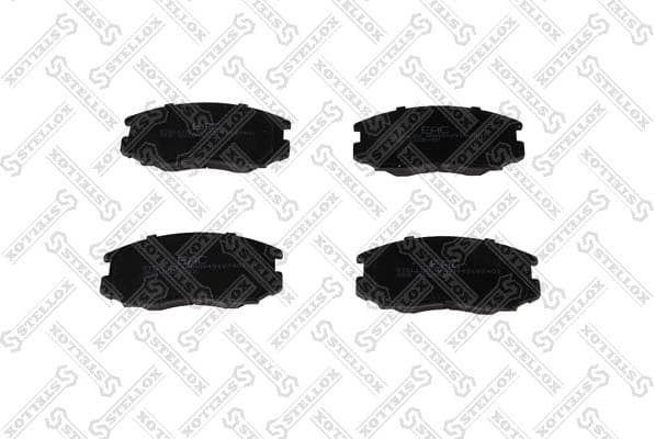 Brake Pad Set, disc brake 368 022B-SX