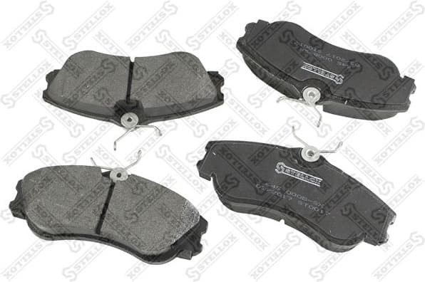 Brake Pad Set, disc brake 645 000B-SX