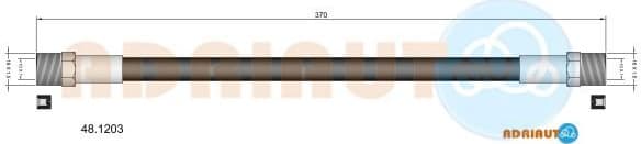 Brake Hose 48.1203