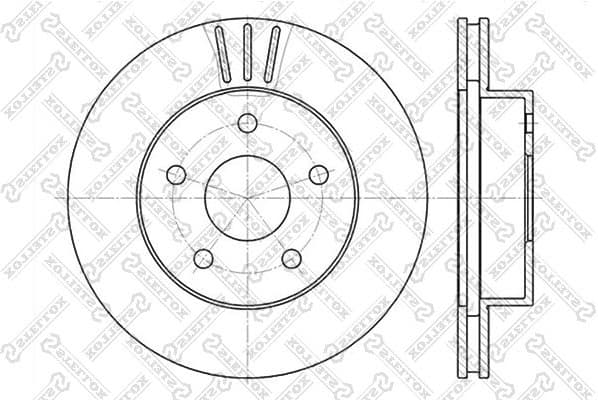 Brake Disc 6020-9303V-SX