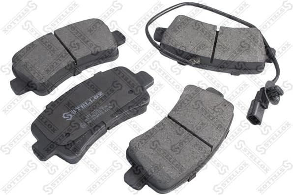 Brake Pad Set, disc brake 000 009B-SX