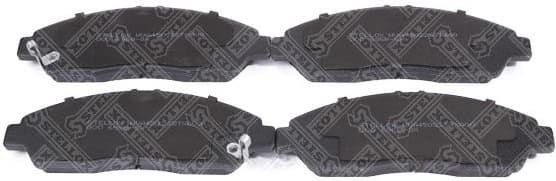 Brake Pad Set, disc brake 000 696B-SX