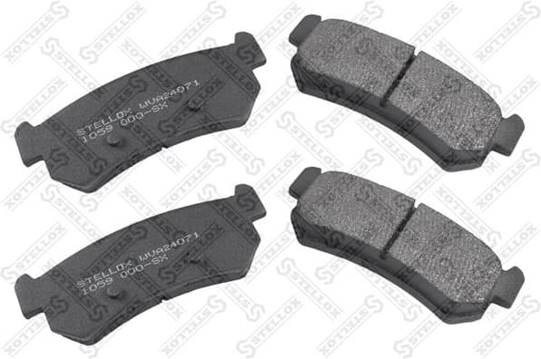 Brake Pad Set, disc brake 1059 000-SX - image 2