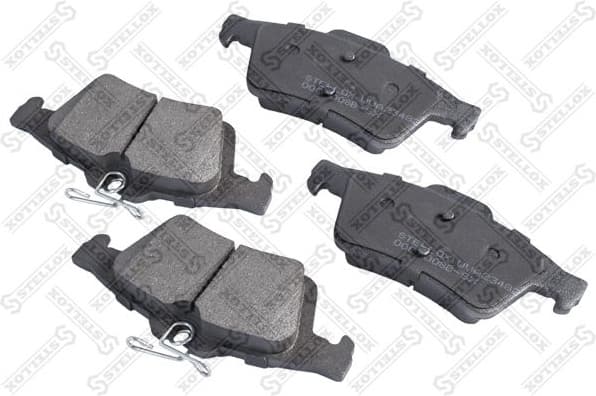 Brake Pad Set, disc brake 000 008B-SX