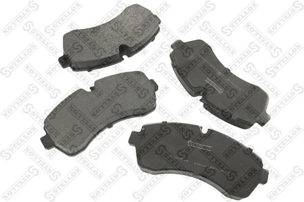 Brake Pad Set, disc brake 1254 000B-SX
