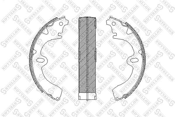 Brake Shoe Set 108 100-SX