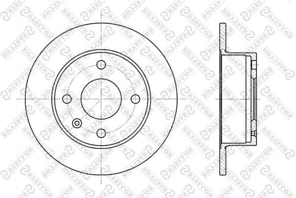 Brake Disc 6020-2513-SX