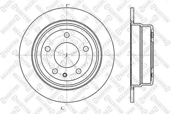 Brake Disc 6020-1514-SX