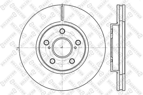 Brake Disc 6020-4592V-SX