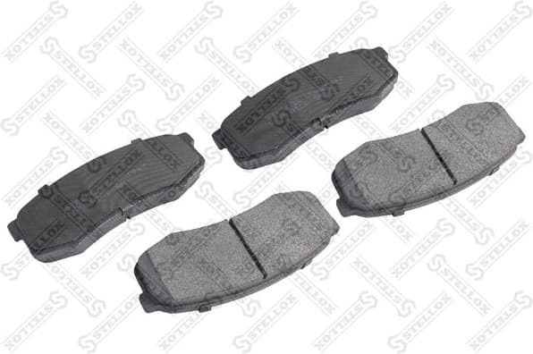 Brake Pad Set, disc brake 000 010B-SX