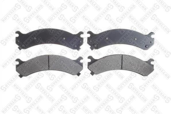 Brake Pad Set, disc brake 000 727B-SX