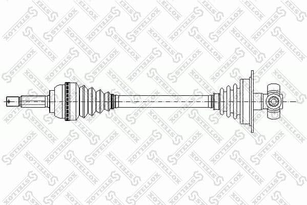 Drive Shaft 158 1033-SX