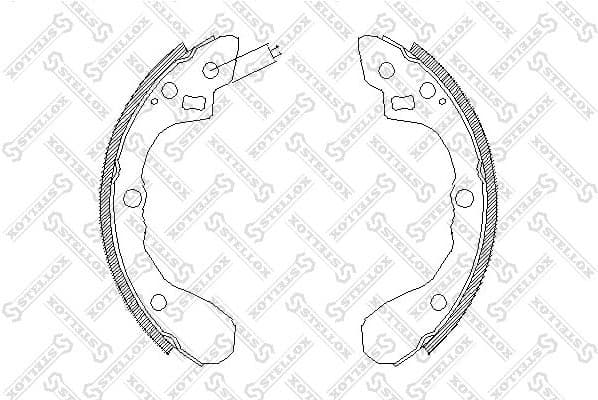 Brake Shoe Set 071 100-SX