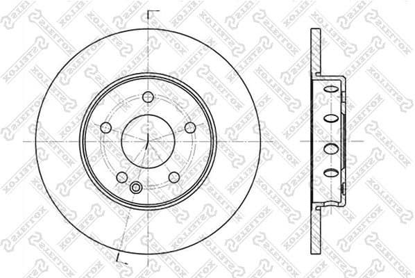 Brake Disc 6020-3316-SX