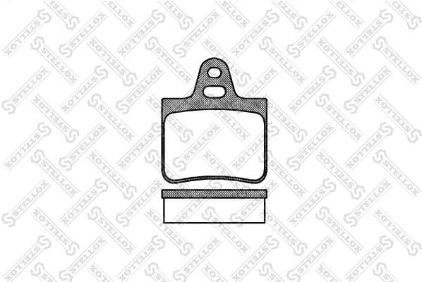 Brake Pad Set, disc brake 113 000-SX