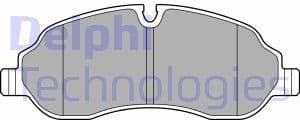 Brake Pad Set, disc brake LP3136