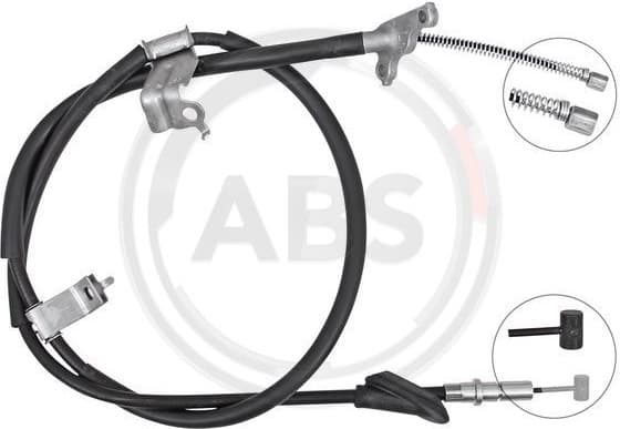 Cable Pull, parking brake K19117