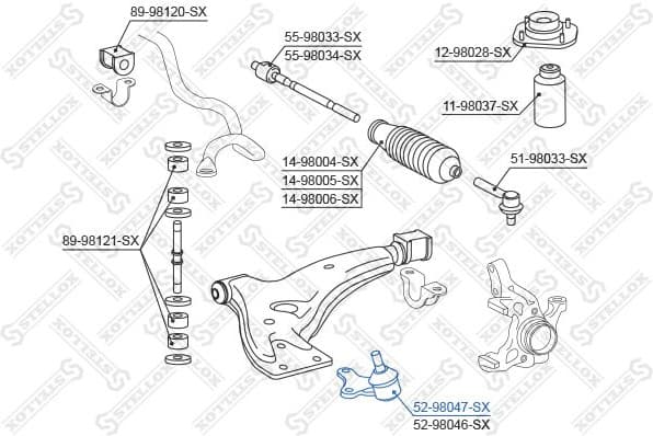 Ball Joint 52-98047-SX - image 2