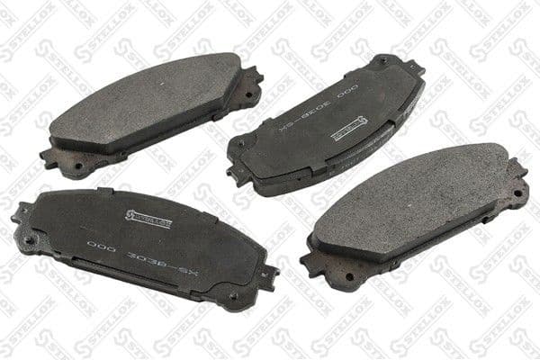 Brake Pad Set, disc brake 000 303B-SX