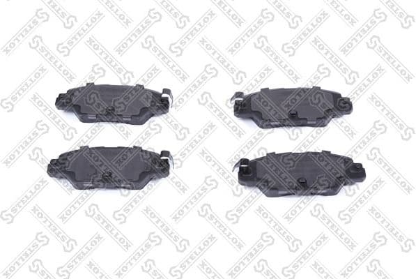 Brake Pad Set, disc brake 000 736B-SX