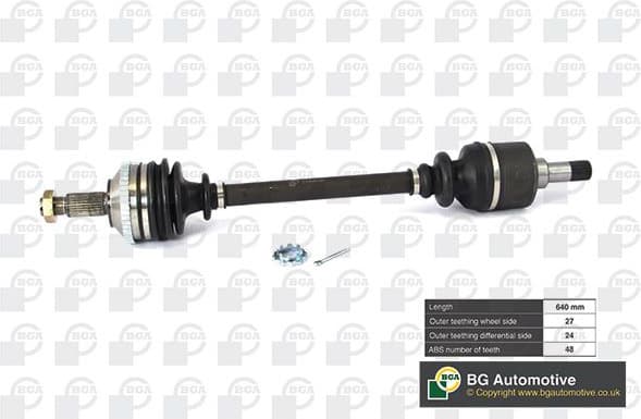 Drive Shaft DS6713L