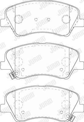 Brake Pad Set, disc brake 573815J