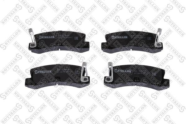 Brake Pad Set, disc brake 225 004B-SX
