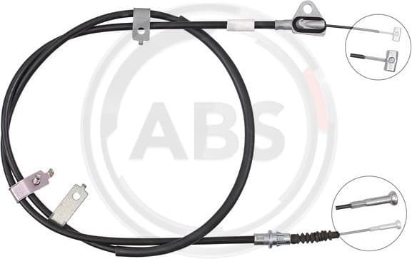 Cable Pull, parking brake K10049