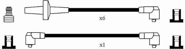 Ignition Cable Kit RC-VL613 - image 2