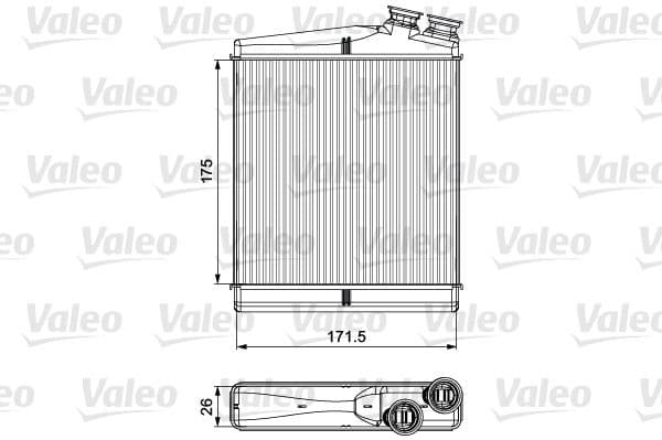 Heat Exchanger, interior heating 811512