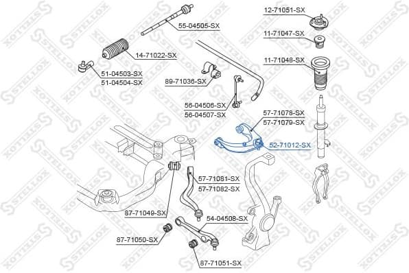 Ball Joint 52-71012-SX