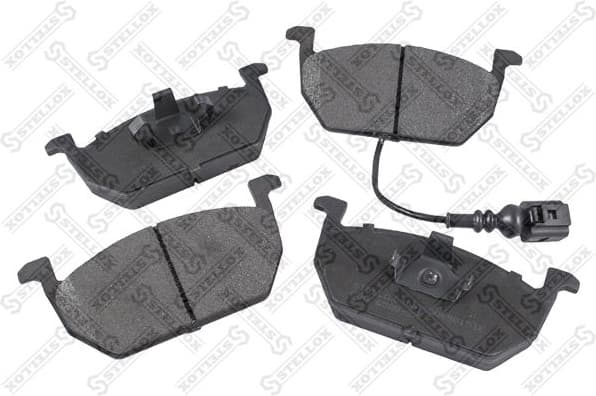 Brake Pad Set, disc brake 000 658B-SX