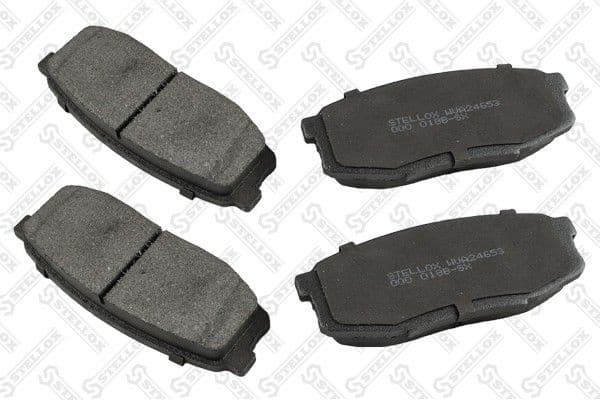 Brake Pad Set, disc brake 000 018B-SX