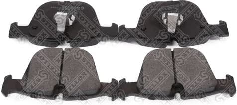 Brake Pad Set, disc brake 000 503B-SX