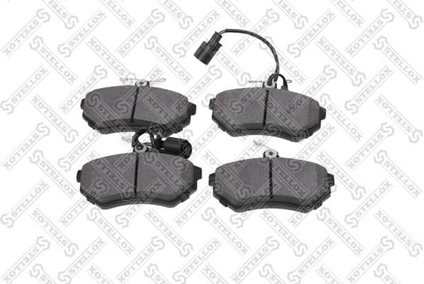 Brake Pad Set, disc brake 145 062B-SX