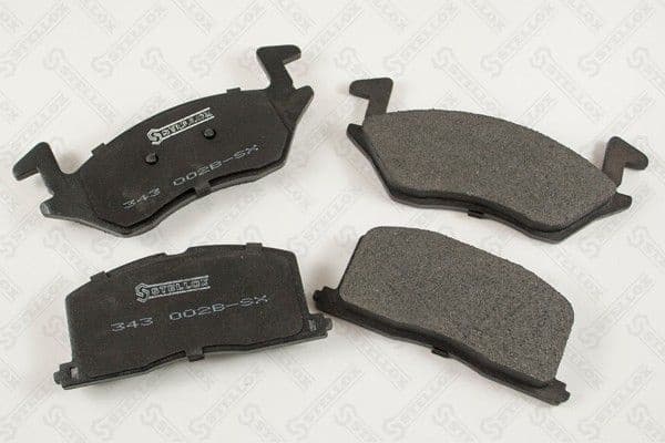 Brake Pad Set, disc brake 343 002B-SX