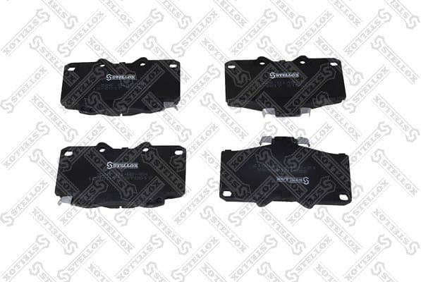 Brake Pad Set, disc brake 326 014B-SX