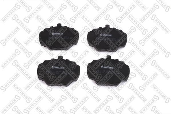 Brake Pad Set, disc brake 063 010B-SX