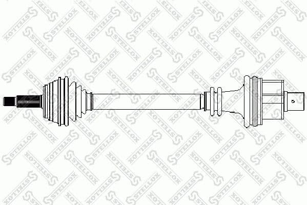 Drive Shaft 158 1770-SX