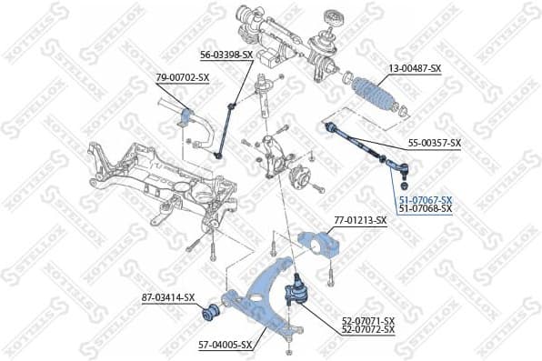 Tie Rod End 51-07067-SX - image 2
