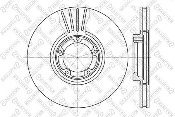 Brake Disc 6020-2531V-SX