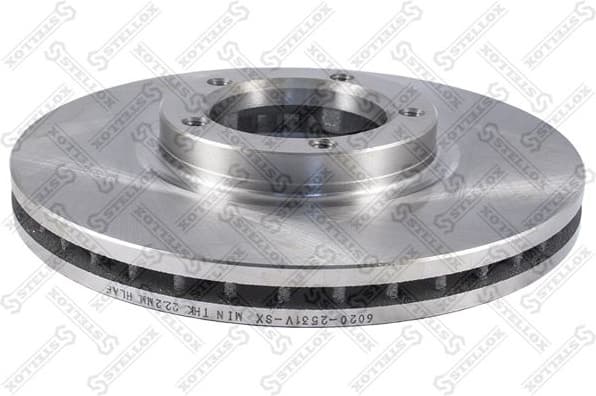 Brake Disc 6020-2531V-SX - image 2
