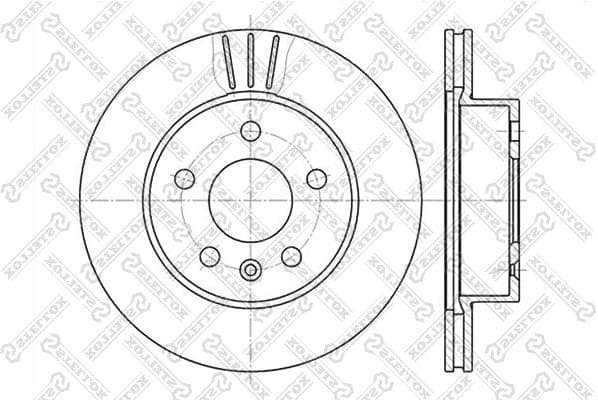 Brake Disc 6020-3335V-SX