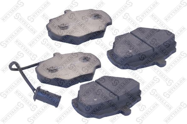 Brake Pad Set, disc brake 233 001-SX